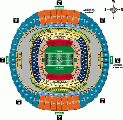 Saints Superdome Seating View | Brokeasshome.com