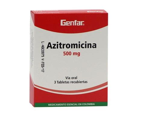 Azitromicina para infecciones de oído y de garganta: Indicaciones y ...