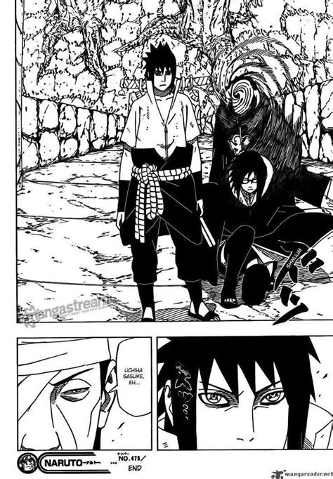 Sasuke VS Danzo in Naruto Shippuden Manga