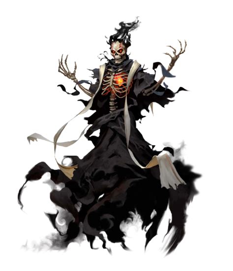 Lich Necromancer - Undead Wizard - Pathfinder PFRPG DND D&D 3.5 5E 5th ...