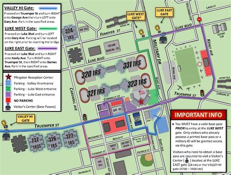 Lackland Afb Gate Map