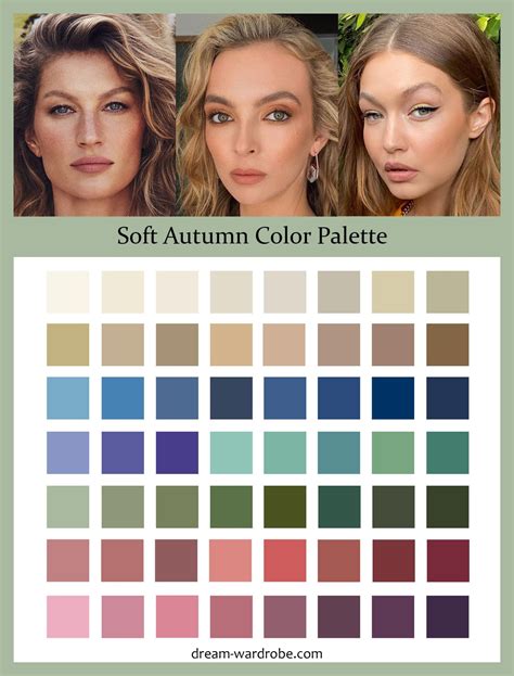 Soft Autumn Makeup, Soft Autumn Color Palette, Colour Pallette, Fall ...