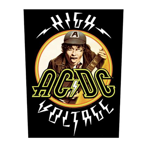 AC/DC High Voltage Back Patch - AC/DC