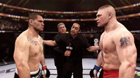 Cain Velasquez vs. Brock Lesnar (EA Sports UFC) - Crazy UFC 👊🤪 - YouTube