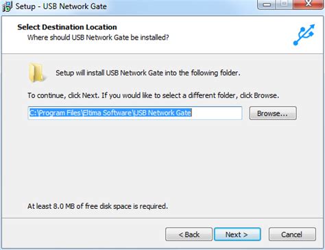 How to setup usb network gate - bopqelets