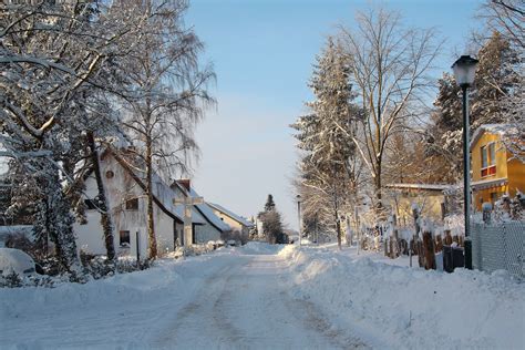 Foto Deutschland Winter Schnee Städte