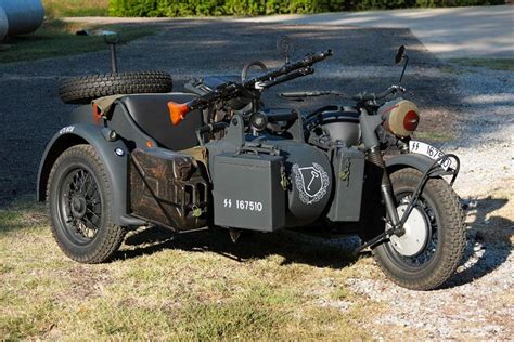 1942 BMW R75 with Sidecar #BMW, #R75, #WWII | Military motorcycle ...