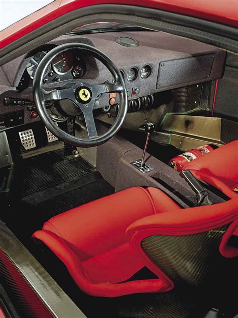 Ferrari F40 Interior