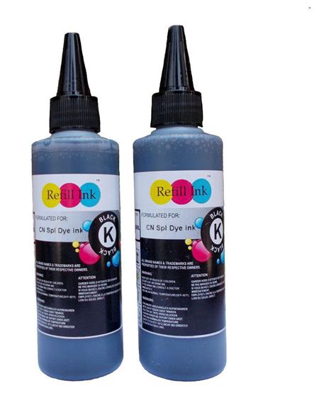 REFILL INK EPSON L130/L360/L380 Black Pack of 2 Ink bottle for EPSON ...