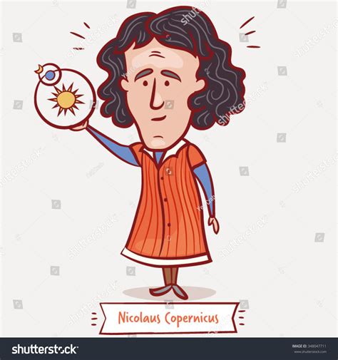 The Scientist, Physicist, Astronomer Nicolaus Copernicus With A ...