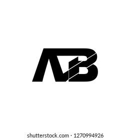 Ab Logo Vector Stock Vector (Royalty Free) 1270994926 | Shutterstock