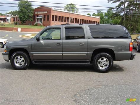 2002 Medium Charcoal Gray Metallic Chevrolet Suburban 1500 LT 4x4 ...