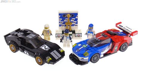 LEGO Speed Champions Ford GT & GT40 review! 75881