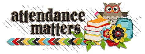 Attendance clipart attendance matters, Attendance attendance matters ...