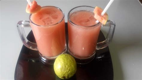 Guava Juice: How to make guava juice with a blender at home - Jotscroll