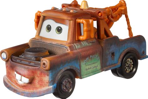 Disney and Pixar Cars Mater Die-Cast Character Car, 1:55 Scale ...