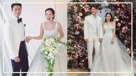 LOOK: Hyun Bin And Son Ye Jin's Official Wedding Photos Are Here