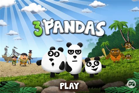 Play game 3 Pandas - Free online Puzzle games