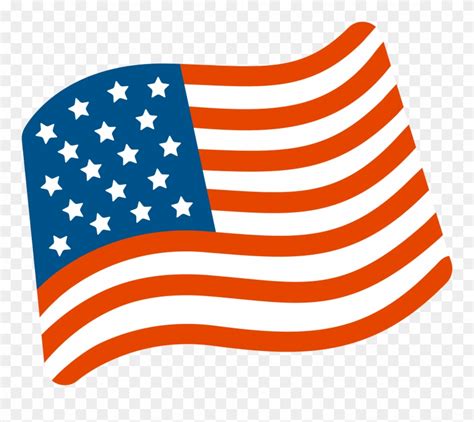 Download Usa Flag Waving Png - Us Flag Emoji Png Clipart (#476195 ...