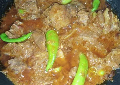 Beef Karahi Recipe by Eshmal Rajput - Cookpad