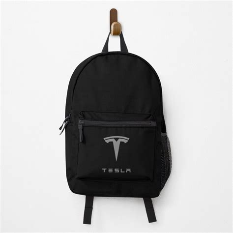 Grey Tesla Logo Backpack by mahdalyn | Backpacks, Bags, Laptop pocket