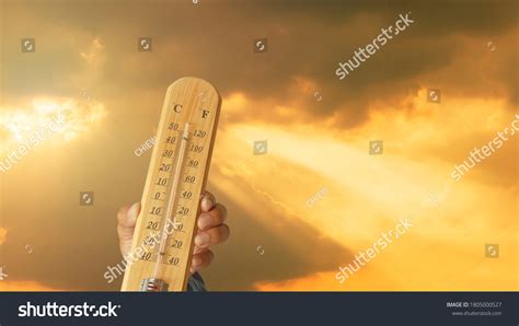 Heat Wave Background Glowing Sun On Stock Photo 1805000527 | Shutterstock