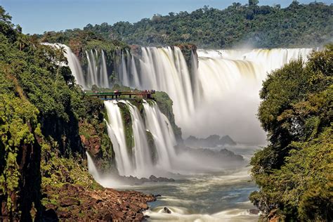 Iguazu Falls Devil's Throat Map