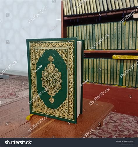 Al Quran Muslim Holy Book Bookshelf Stock Photo 2120668568 | Shutterstock