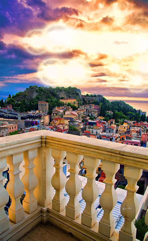 Taormina Balcony - Sicily Photograph by Madeline Ellis | Fine Art America