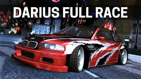 NFS Carbon - Stacked Deck BMW M3 GTR vs. DARIUS Full Race - YouTube