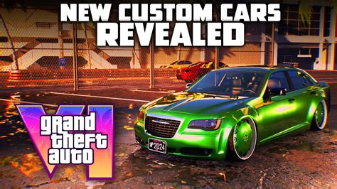 GTA 6 New Custom Cars Revealed (Grand Theft Auto VI Vehicles) - YouTube