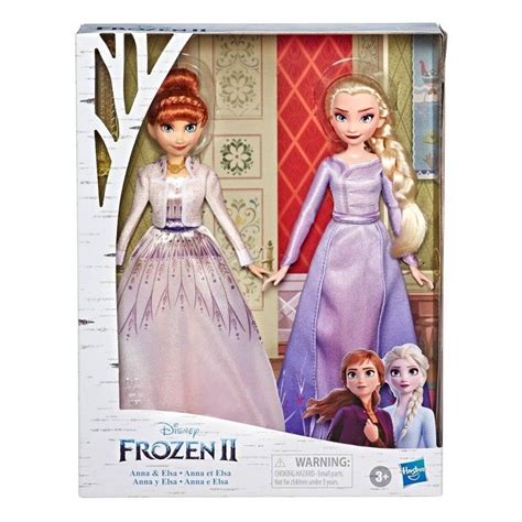 Disney Frozen 2 Anna and Elsa Fashion Doll Set | Disney frozen toys ...