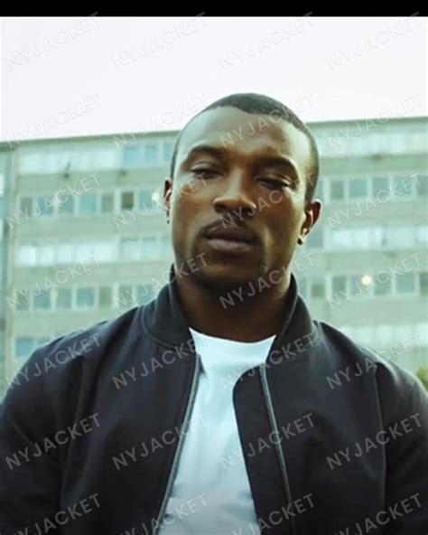 Top Boy Dushane Zipper Jacket | Ashley Walters Black Jacket