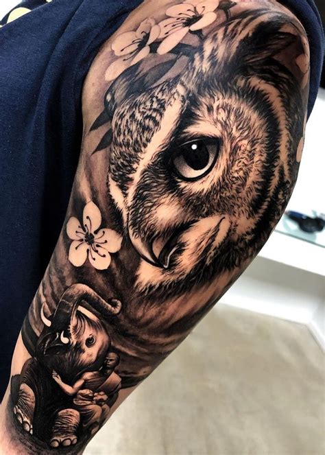 50 of the Most Beautiful Owl Tattoo Designs and Their Meaning for the ...