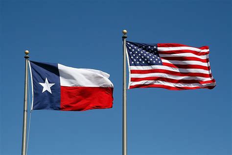 Texas State Flag - WorldAtlas