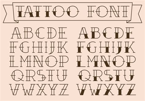 Old School Tattoo Type Vectors - Download Free Vector Art, Stock ...