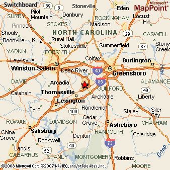 Where is High Point, North Carolina? see area map & more