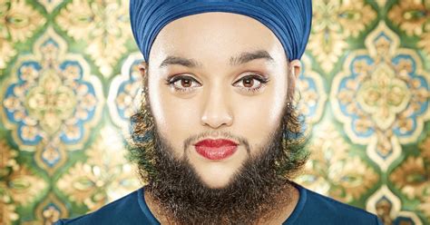 World's youngest bearded woman says 'I feel more feminine and look sexier'