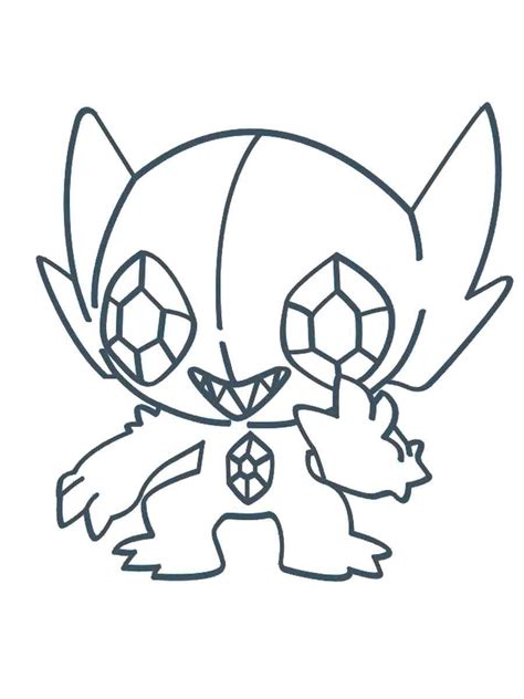 Sableye Coloring Pages - Free Pokemon Coloring Pages Printables