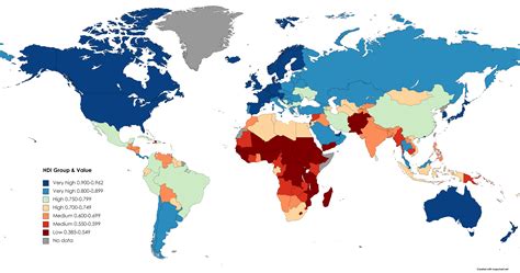 LATEST Human Development Index 2021/2022 : r/MapPorn