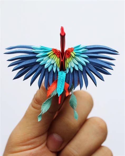 Paper Crane Origami By Cristian Marianciuc