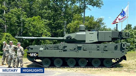 New American Light Tank M10 Booker - YouTube