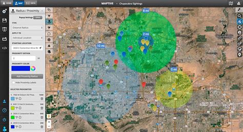 Drive Time Map Radius