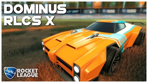 Dominus RLCS X Decal - Painted Showcase (Fan Rewards) - YouTube