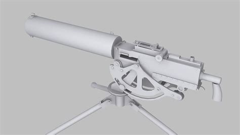 browning m1917 tripod image - 3D Artists Group - ModDB