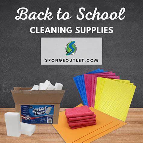 Back to School Classroom Cleaning Supplies