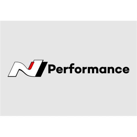 Hyundai N Performance Adhesive Vinyl Sticker