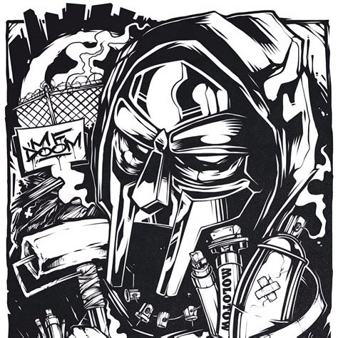 Pin by Douglas Crowder on DOOM | Mf doom, Sketches, Hip hop art