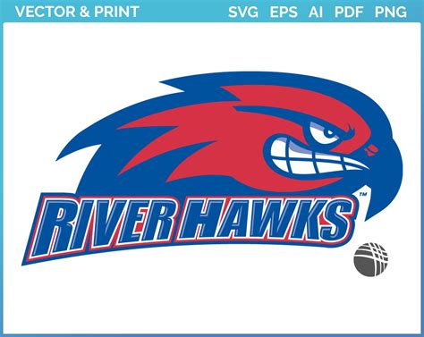 UMass Lowell River Hawks - Secondary Logo (2005) - College Sports ...