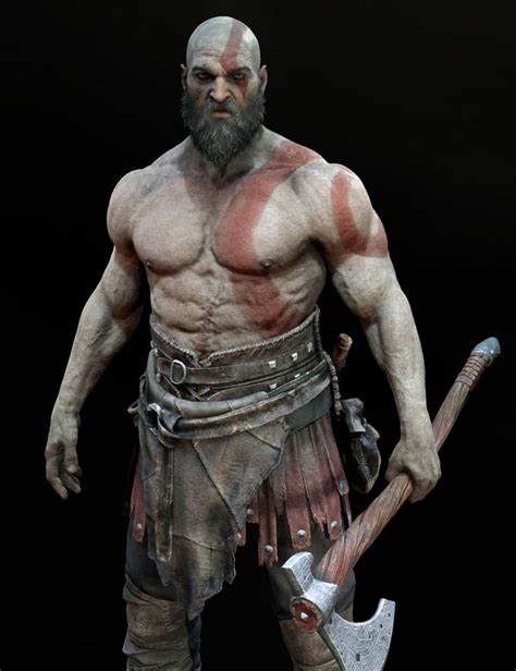 Kratos God Of War Pose